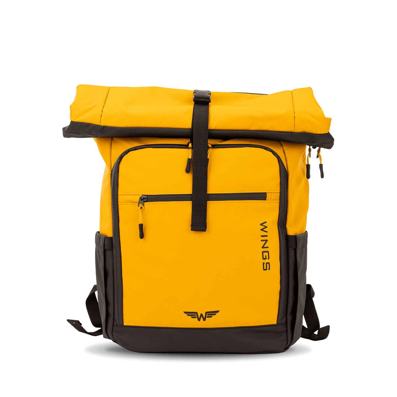 WINGS Rollbarer Reiserucksack 29 L ROOK Dunkelgelb