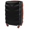 Valigia da viaggio media Wings Albatross 24" Nero