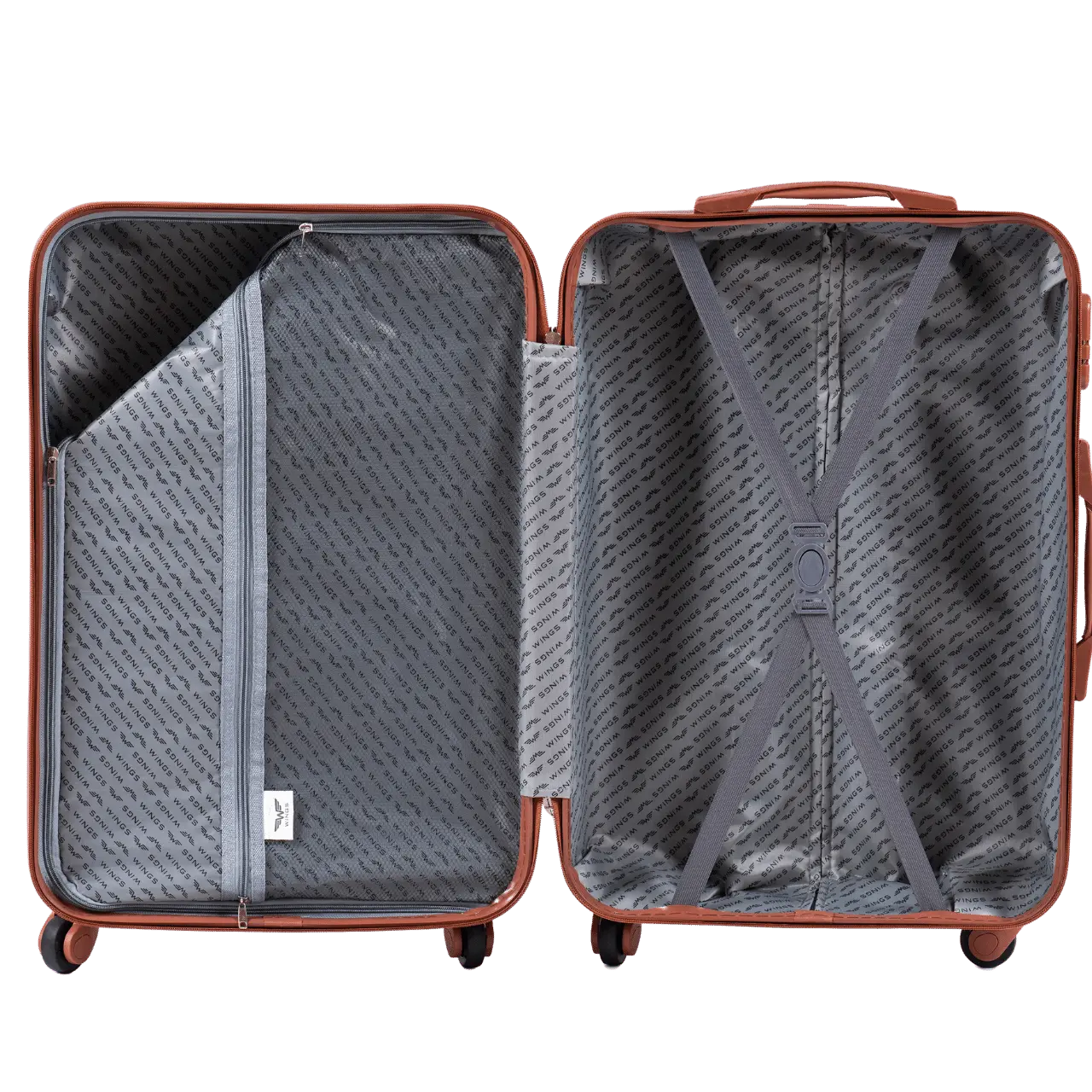 Mittlere Reisetasche Wings Albatross 24" Dunkelgrau
