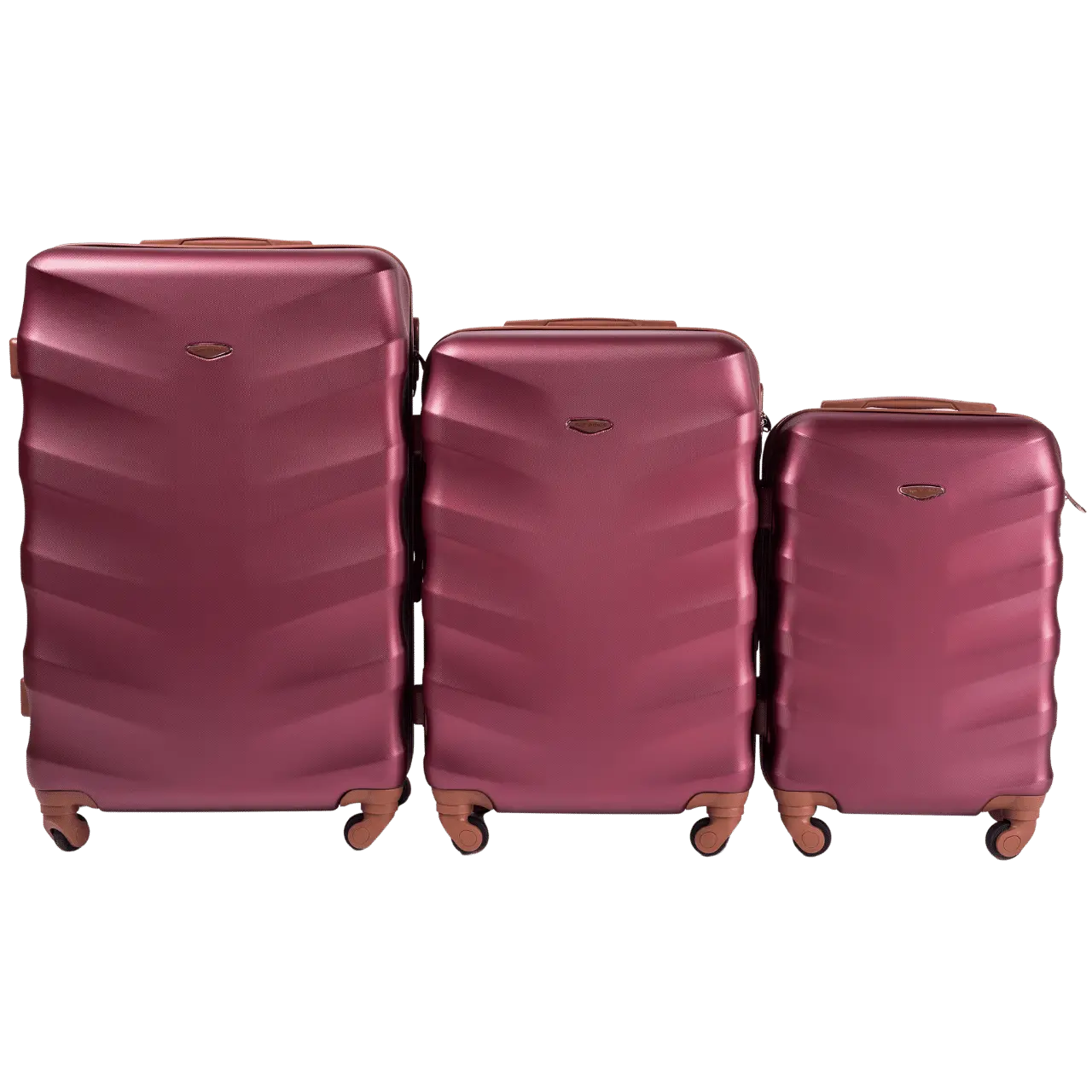 Zestaw 3 walizek Wings Albatross WINE RED ALBATROSS COLLECTION