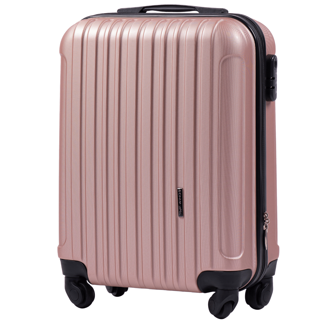 WINGS FLAMINGO Cabin Suitcase 20" ROSE GOLD