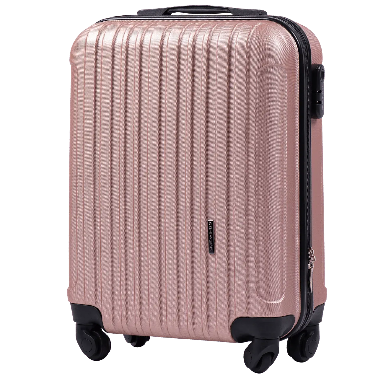 WALIZKA KABINOWA WINGS FLAMINGO 20" ROSE GOLD FLAMINGO COLLECTION