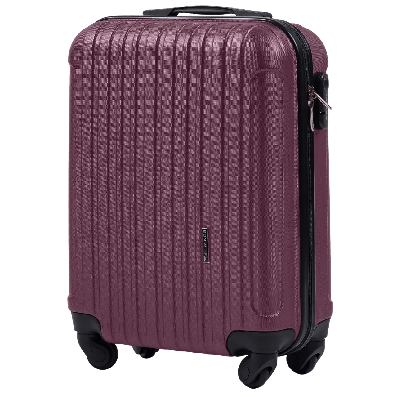 WALIZKA KABINOWA WINGS FLAMINGO 20" DARK PURPLE FLAMINGO COLLECTION