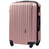 Valiză de călătorie extensibilă MEDIE WINGS FLAMINGO 24" ROZ AURIU