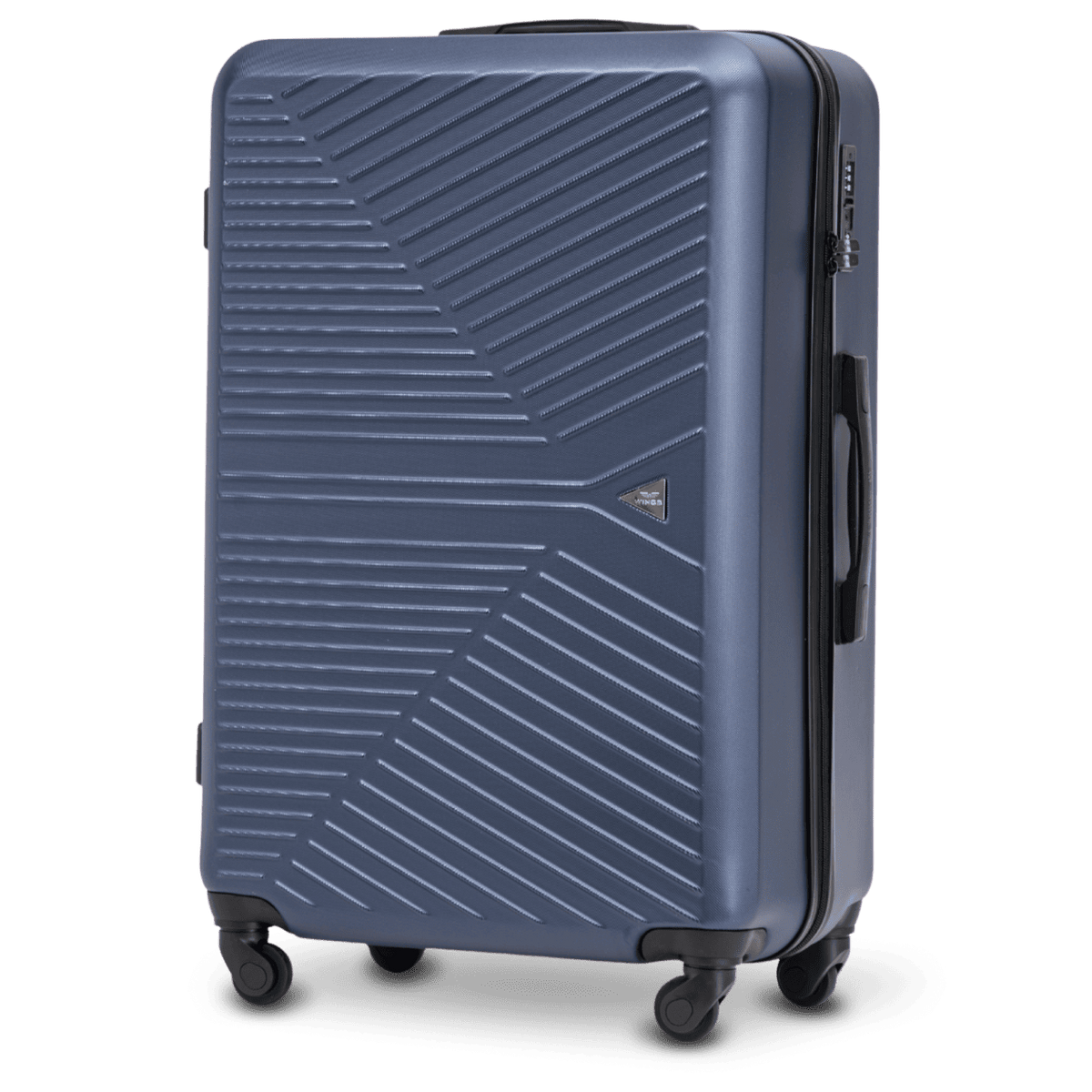WINGS MERLIN 28" LARGE SUITCASE DARK BLUE