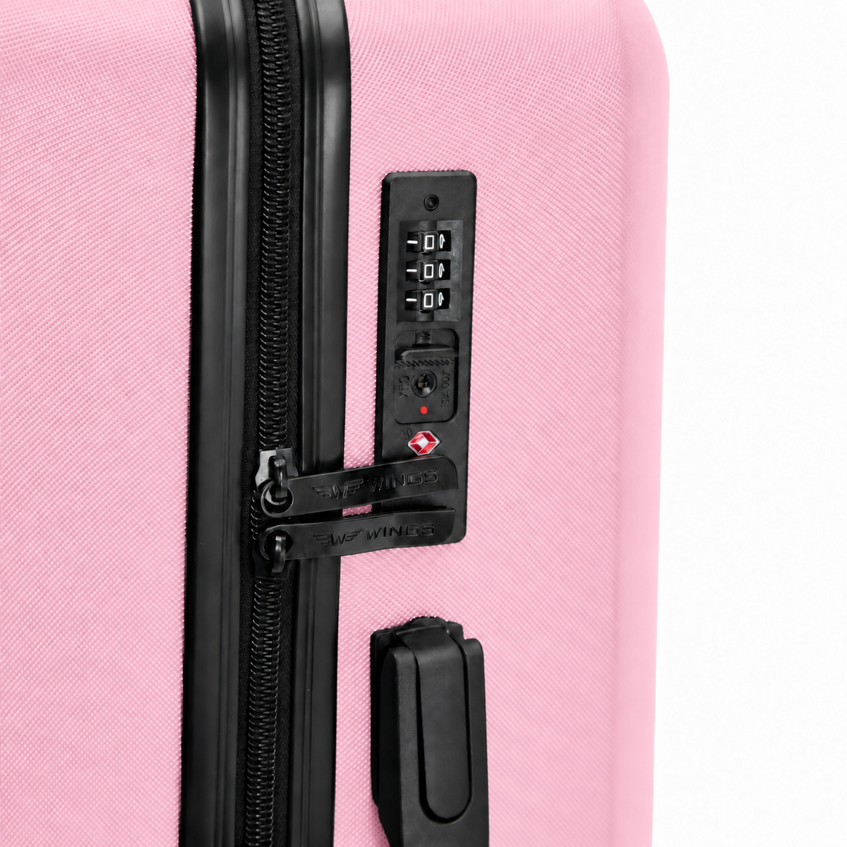 WINGS MERLIN 24" middelgrote koffer ROZE