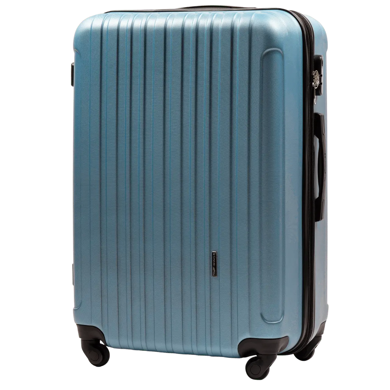 Walizka Podróżna DUŻA WINGS FLAMINGO 28'' SILVER BLUE FLAMINGO COLLECTION