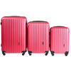 SET OD 3 KOFERA WINGS FLAMINGO ROSE CRVENI
