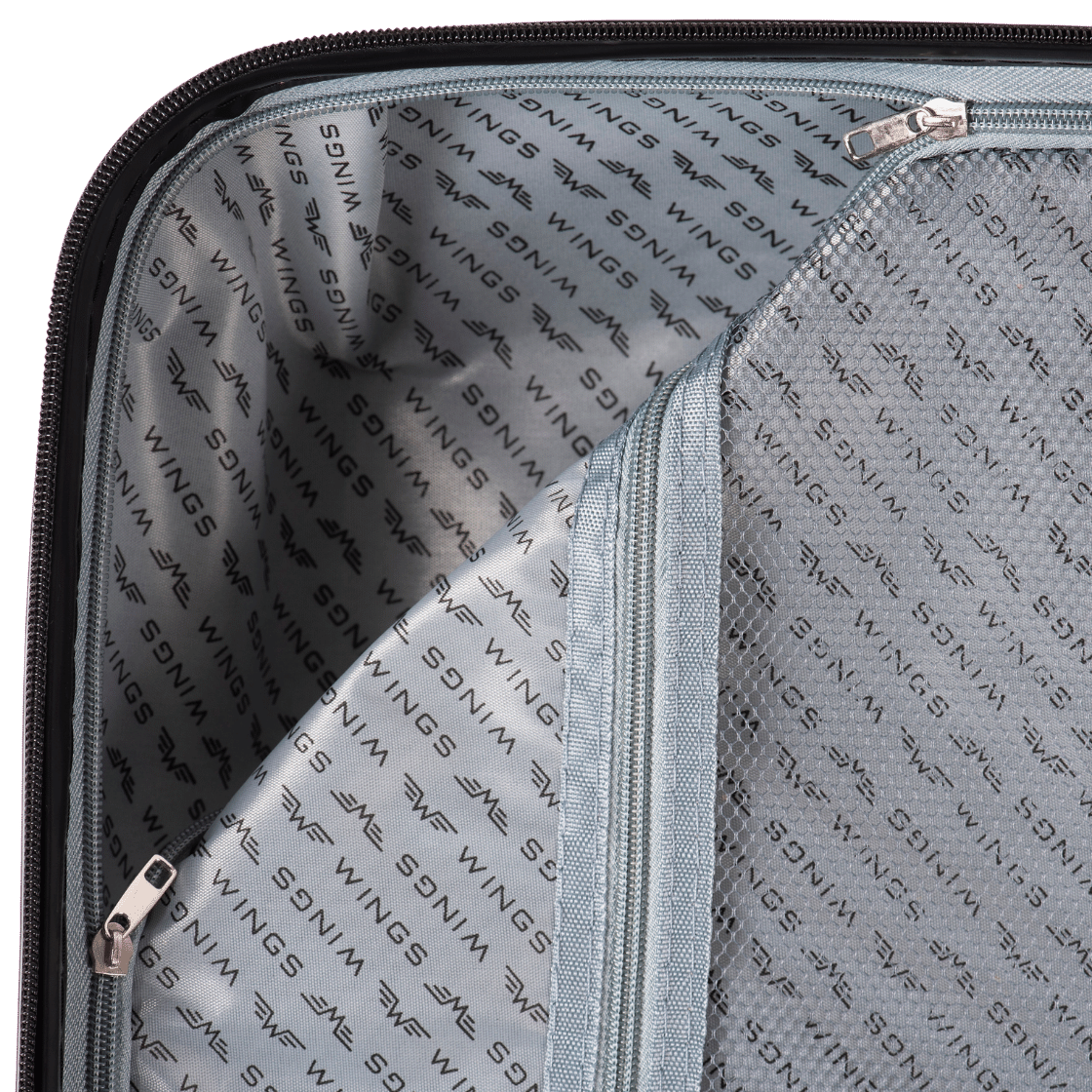 SMALL CABIN WINGS PLOVER SUITCASE 20" BLACK