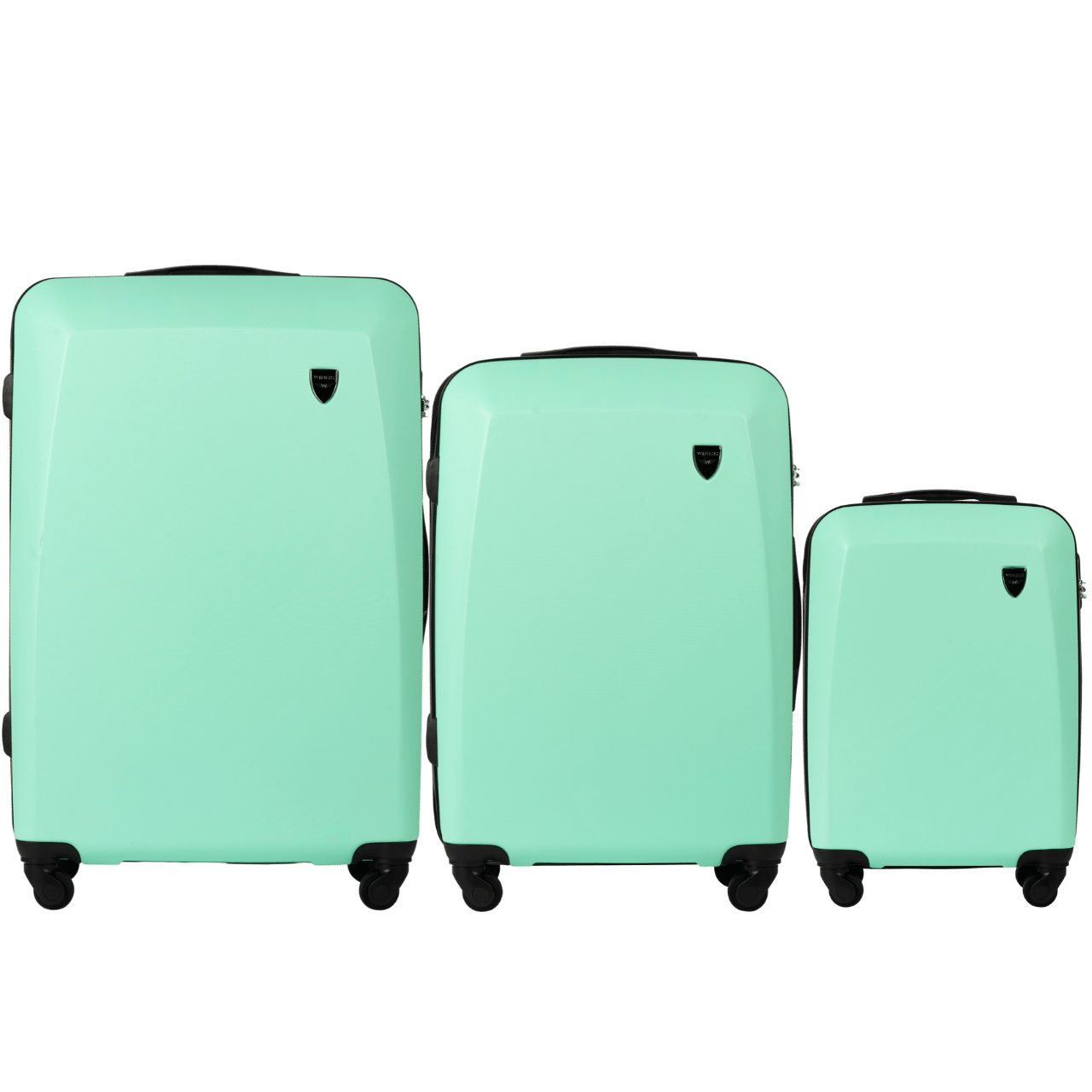 CONJUNTO DE 3 MALETAS WINGS PLOVER VERDE CLARO