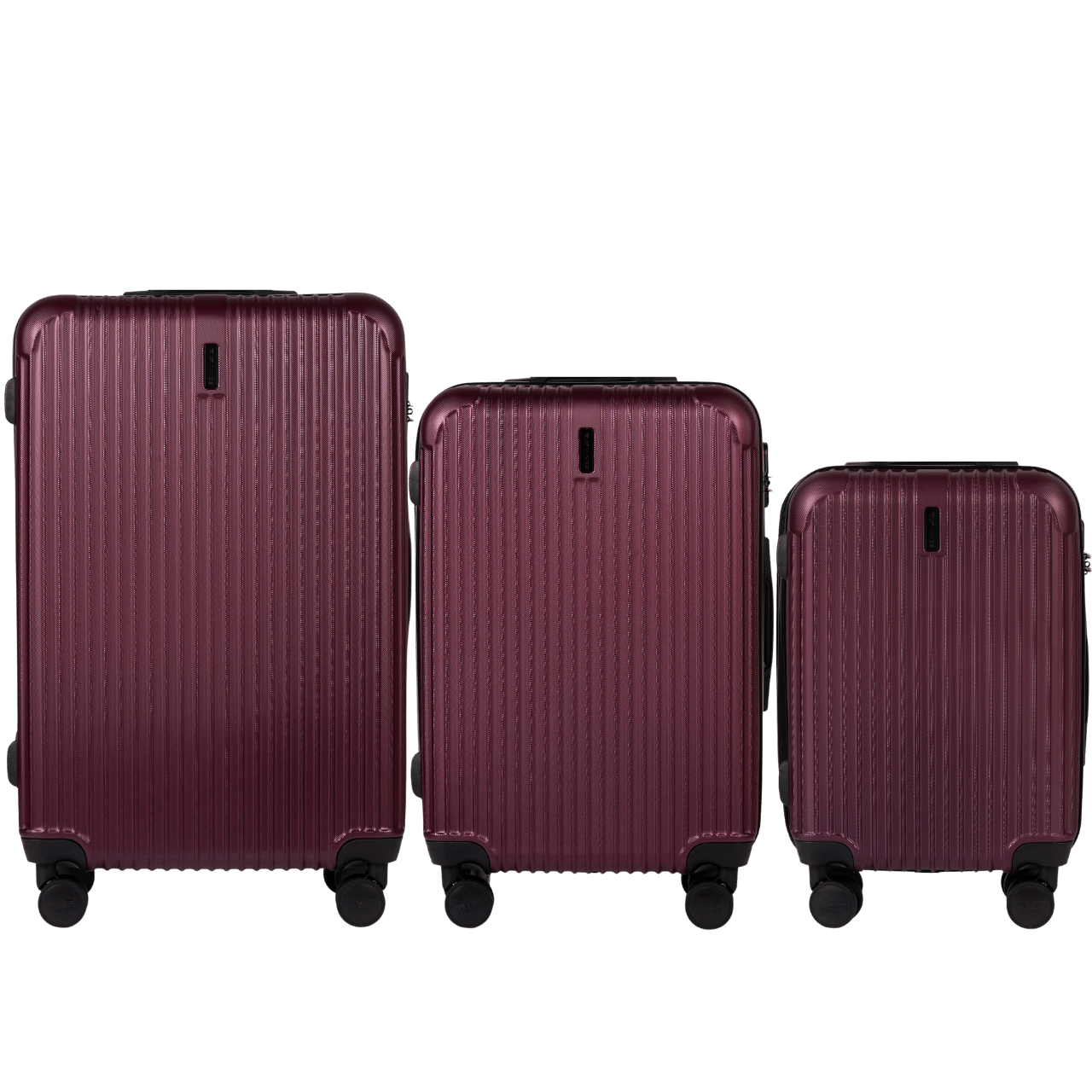 ZESTAW 3 WALIZEK WINGS EGRET BURGUNDY EGRET COLLECTION