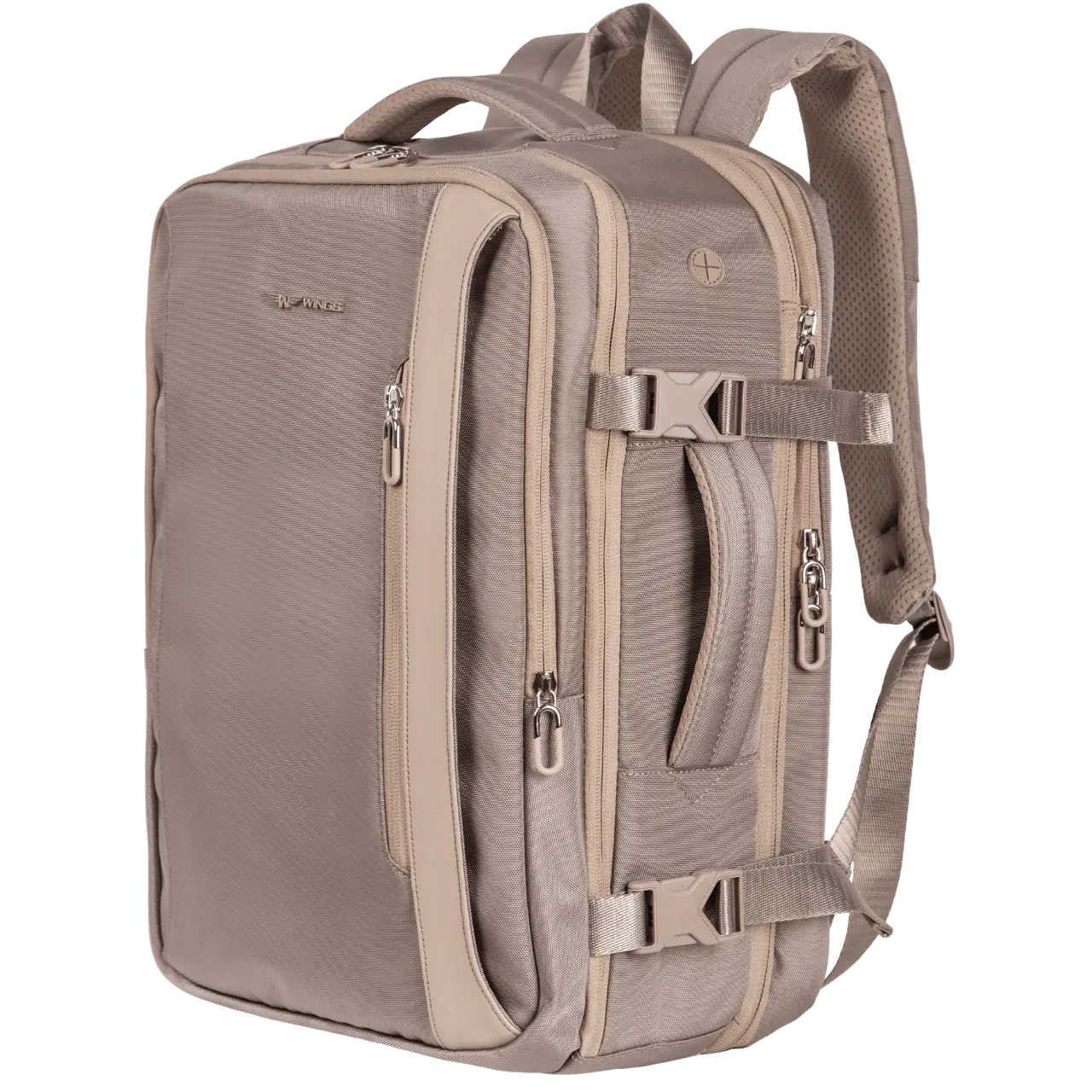 WINGS Plecak wielofunkcyjny SKYLARK poszerzany BEIGE SKYLARK COLLECTION