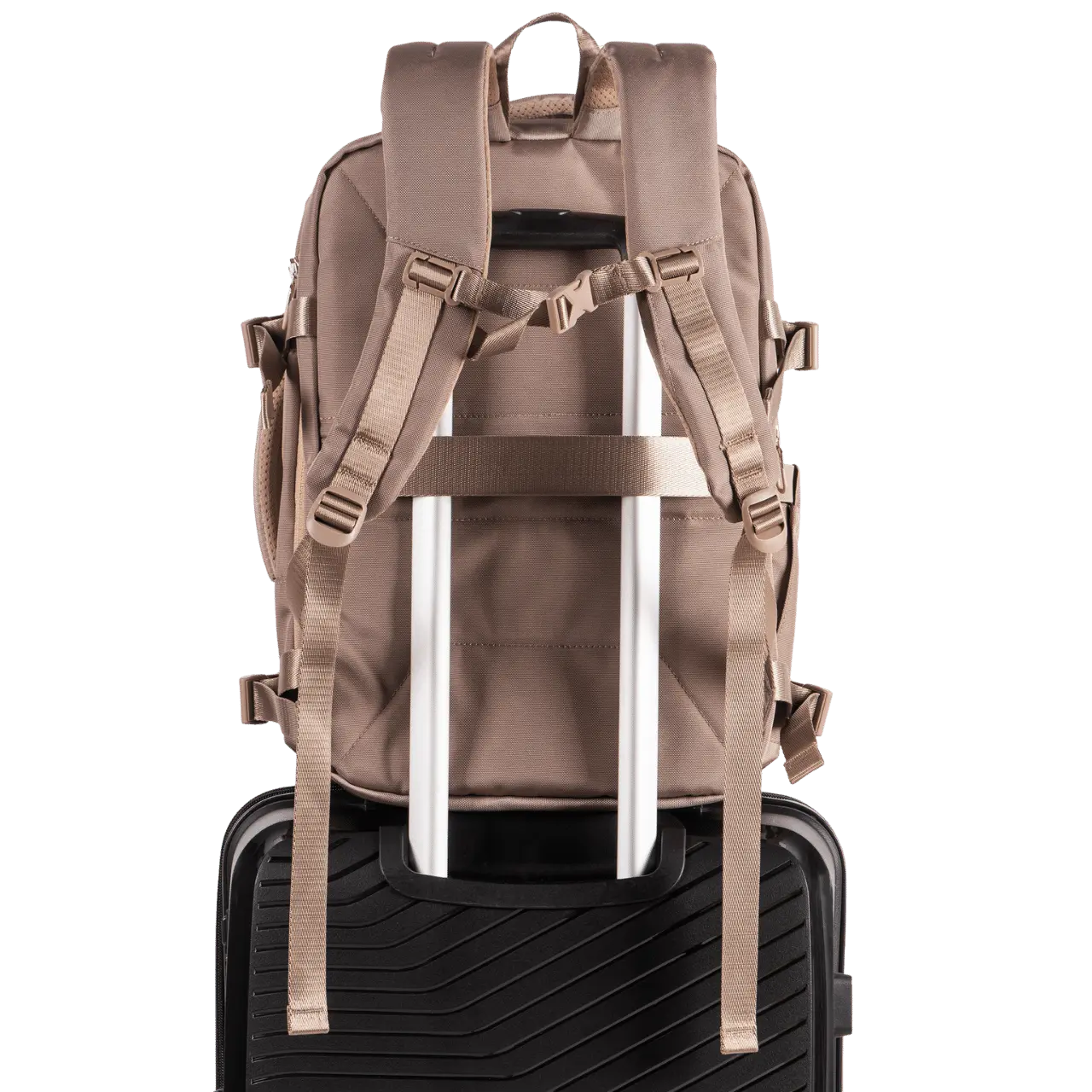 WINGS Plecak wielofunkcyjny SKYLARK poszerzany BEIGE SKYLARK COLLECTION