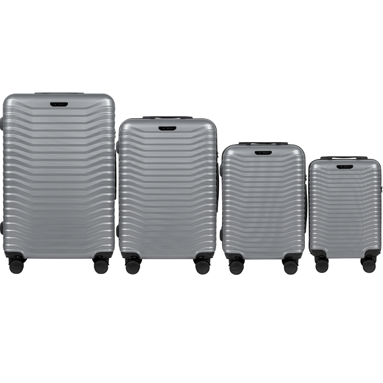 Set de 4 maletas Wings PC Sea Eagle PLATA