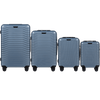 Set aus 4 Wings PC Sea Eagle Koffern BLAU