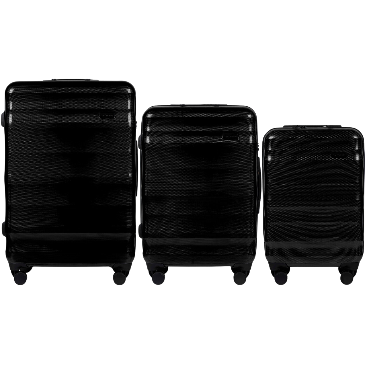 Komplet 3 WALIZEK Wings VULTURE BLACK VULTURE COLLECTION