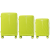 Set od 3 kofera Wings x Paprocki Brzozowski COCKATIEL – ZELENA
