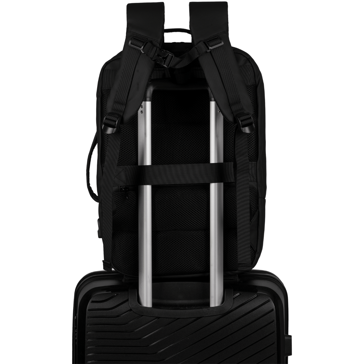 Wielofunkcyjny plecak VIREO 003 - BLACK VIREO COLLECTION