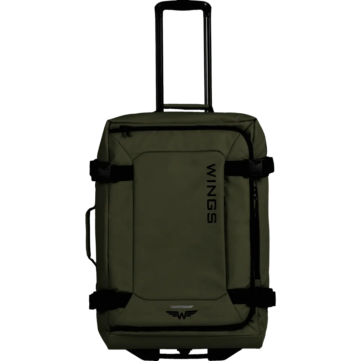 WINGS Komplet walizek miękkich 7w1 ROOK dark green ROOK COLLECTION