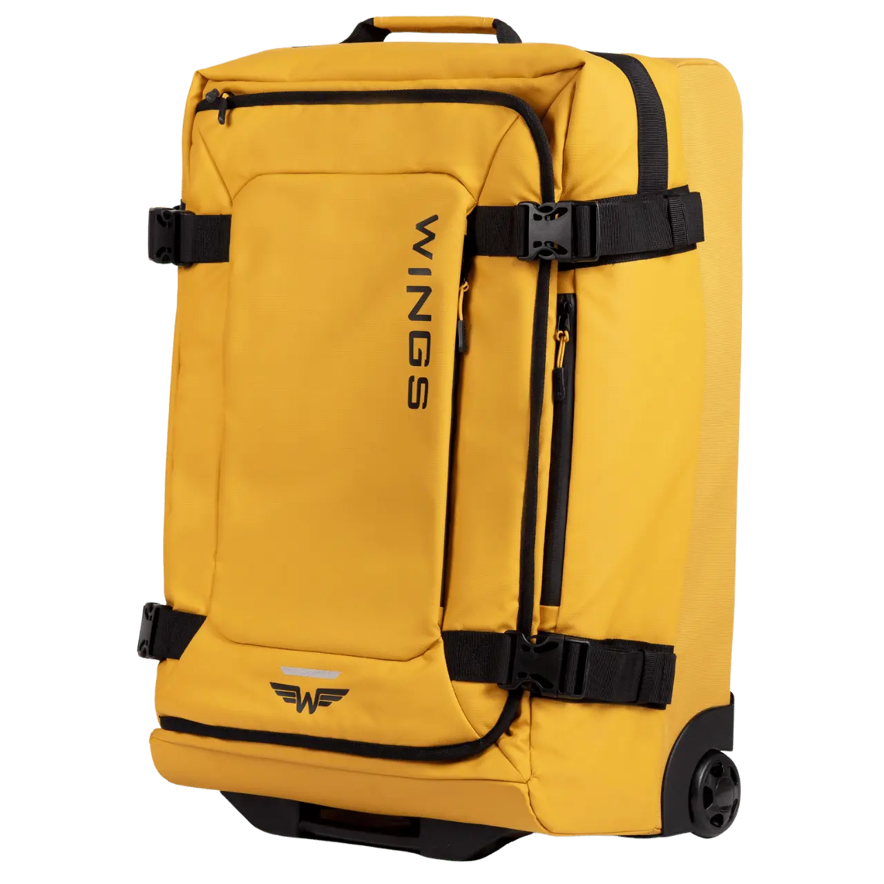 WINGS Komplet walizek miękkich 7w1 ROOK yellow ROOK COLLECTION