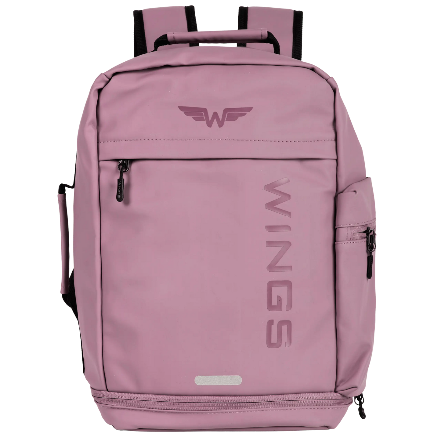 WINGS Komplet walizek miękkich 4w1 STORK Light Purple STORK COLLECTION