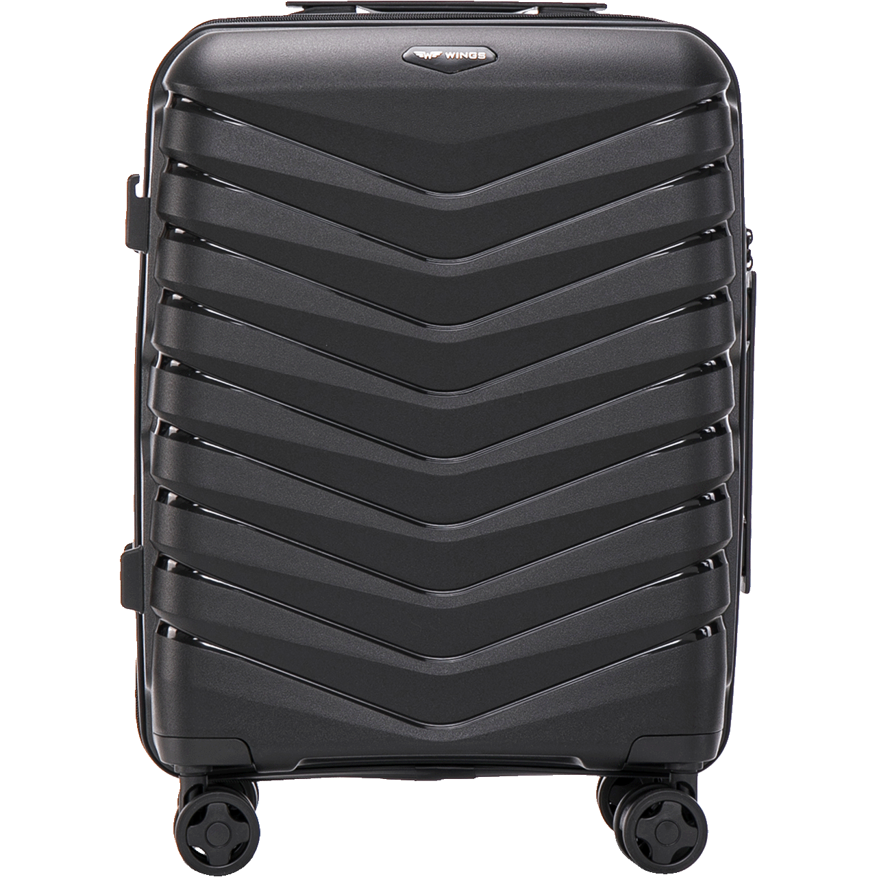 Cabinekoffer Wings PHOENIX polypropyleen 20" ZWART
