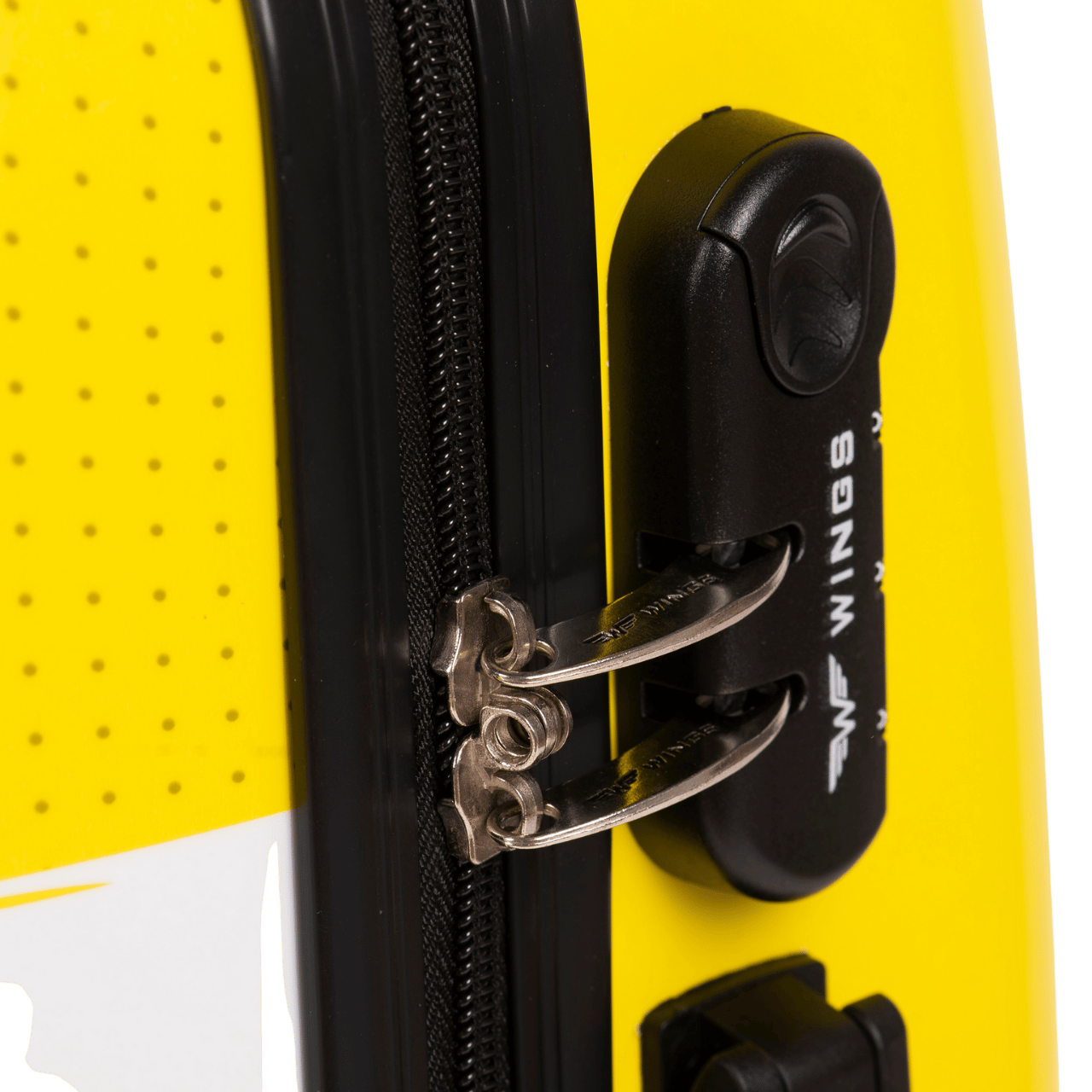 WINGS HARD KIDS CABIN SUITCASE YELLOW ROBOT S 20"