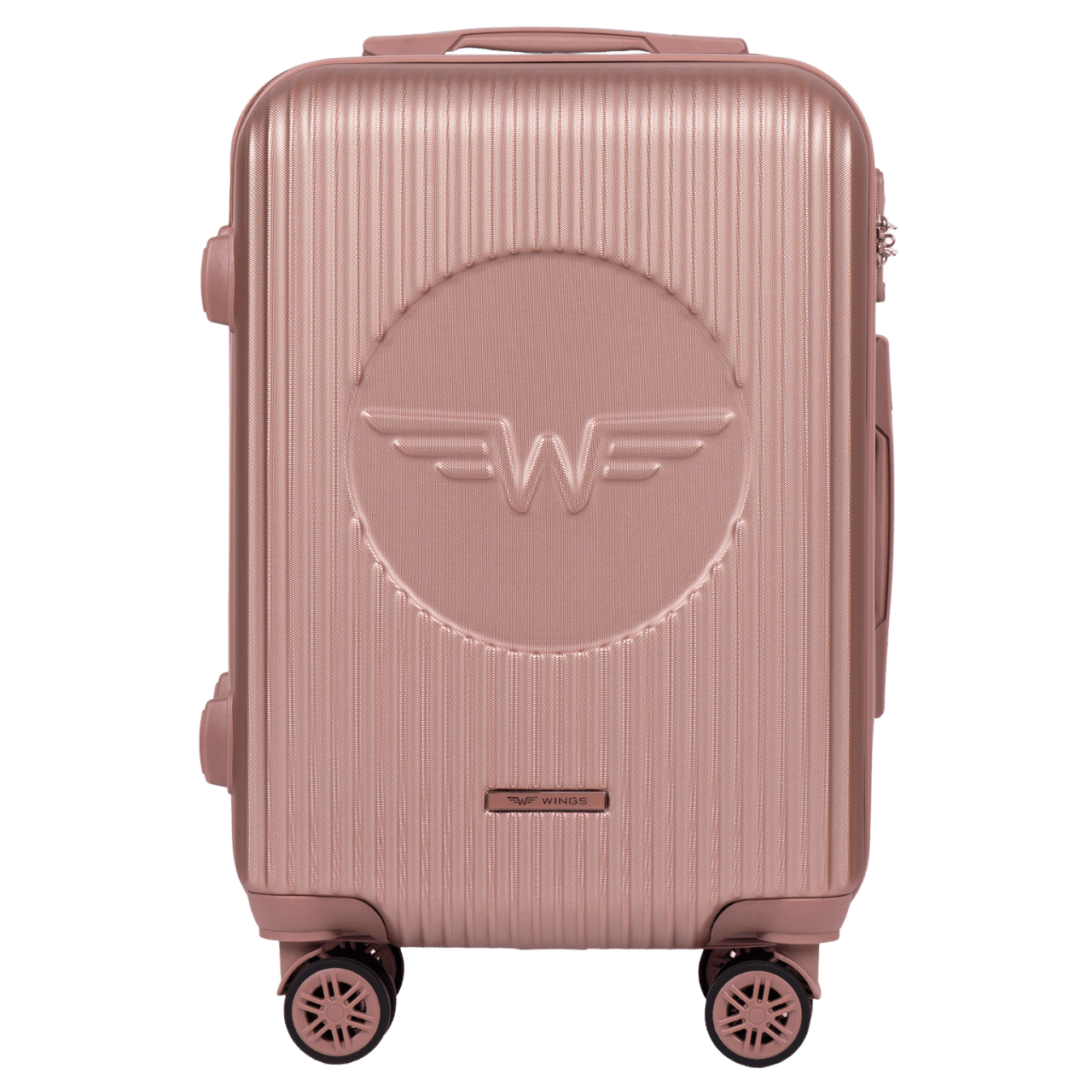 Кабинен куфар Wings Swallow 3.0 РОЗОВО ЗЛАТО 20"