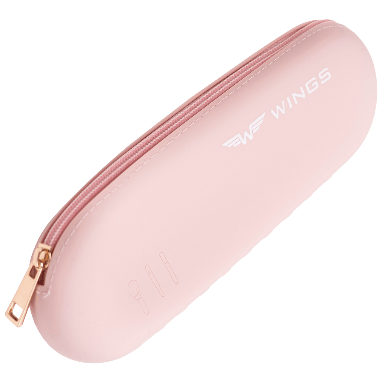 Silicone Travel Case for Brushes PINK