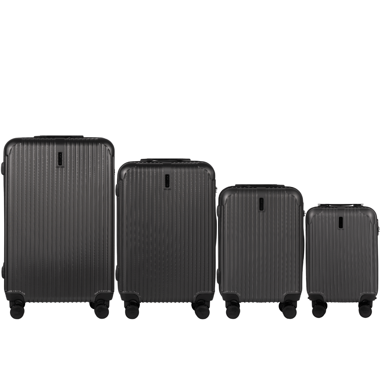 ZESTAW 4 WALIZEK WINGS EGRET DARK GREY EGRET COLLECTION