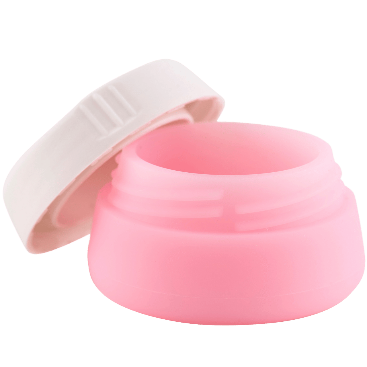 Silikonowy słoiczek podróżny na krem 22ml PINK TRAVEL MUST HAVE