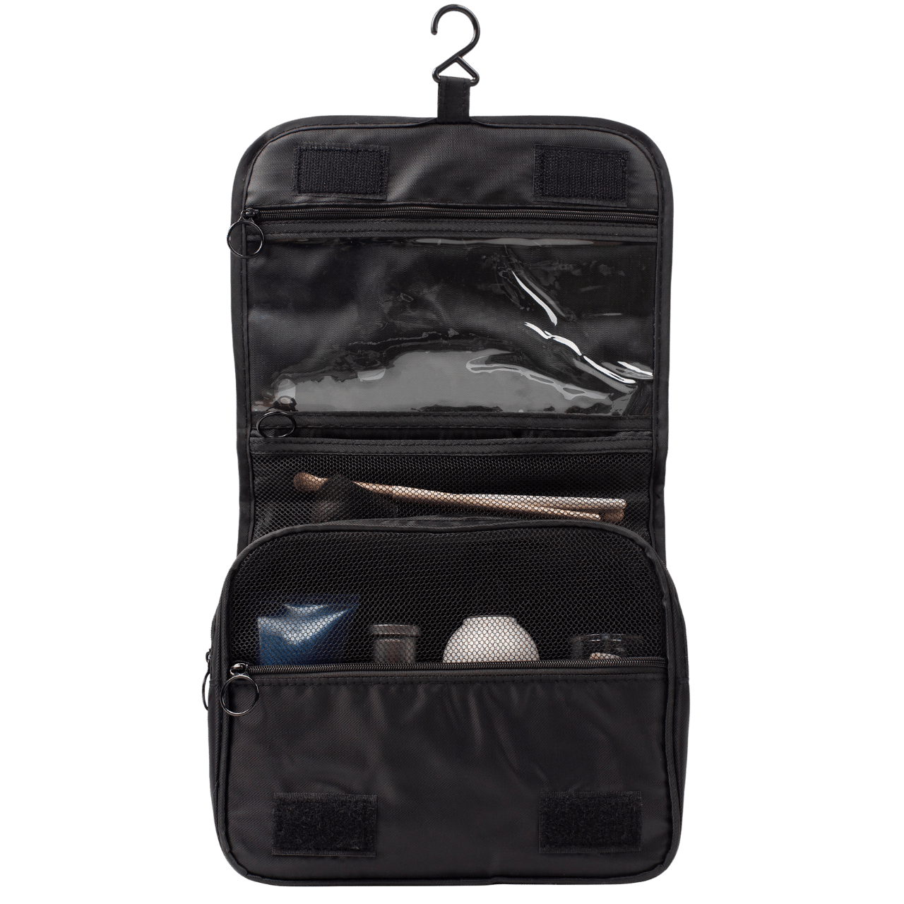 Kosmetyczka podróżna wisząca BLACK TRAVEL MUST HAVE