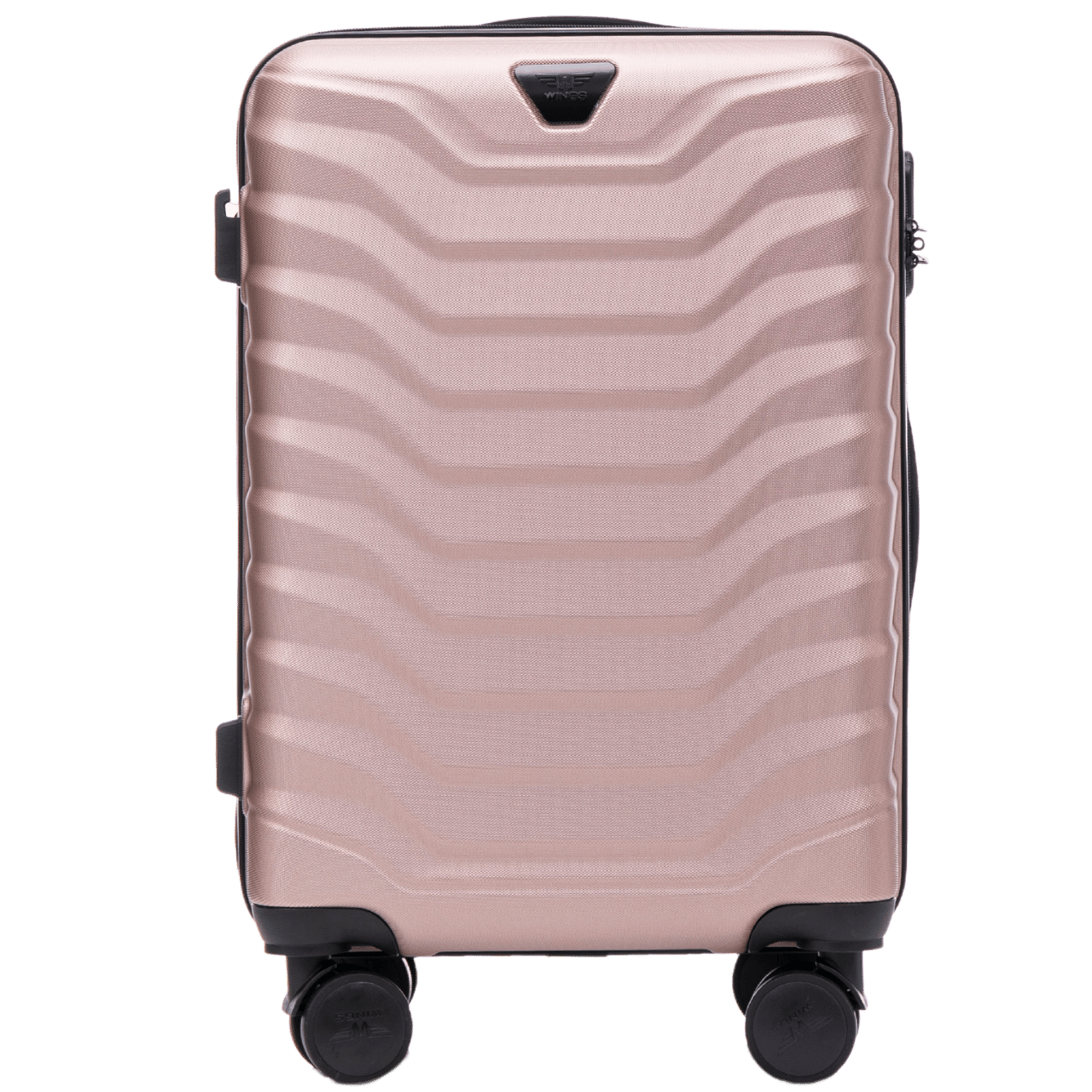 Кабинен куфар Wings PEAFOWL 20" РОЗОВ ЗЛАТО