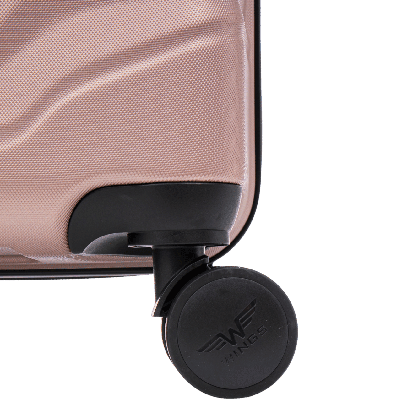 Кабинен куфар Wings PEAFOWL 20" РОЗОВ ЗЛАТО