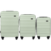 Set of 3 WINGS Suitcases VULTURE GREEN