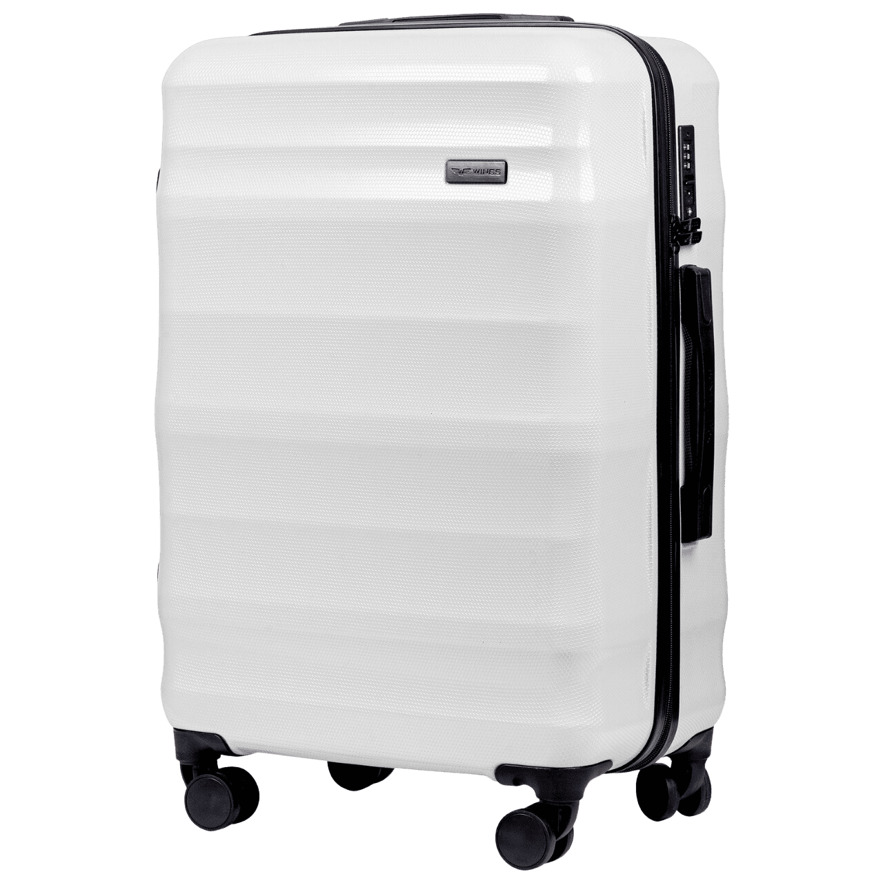 Mittlerer Koffer WINGS PC VULTURE 24" Weiß