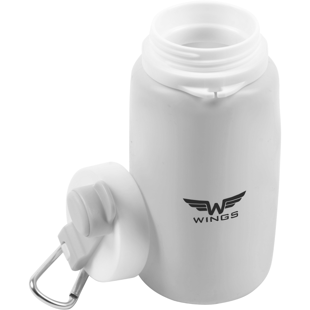 WINGS kelioninis butelis BIDON 550ml PILKAS
