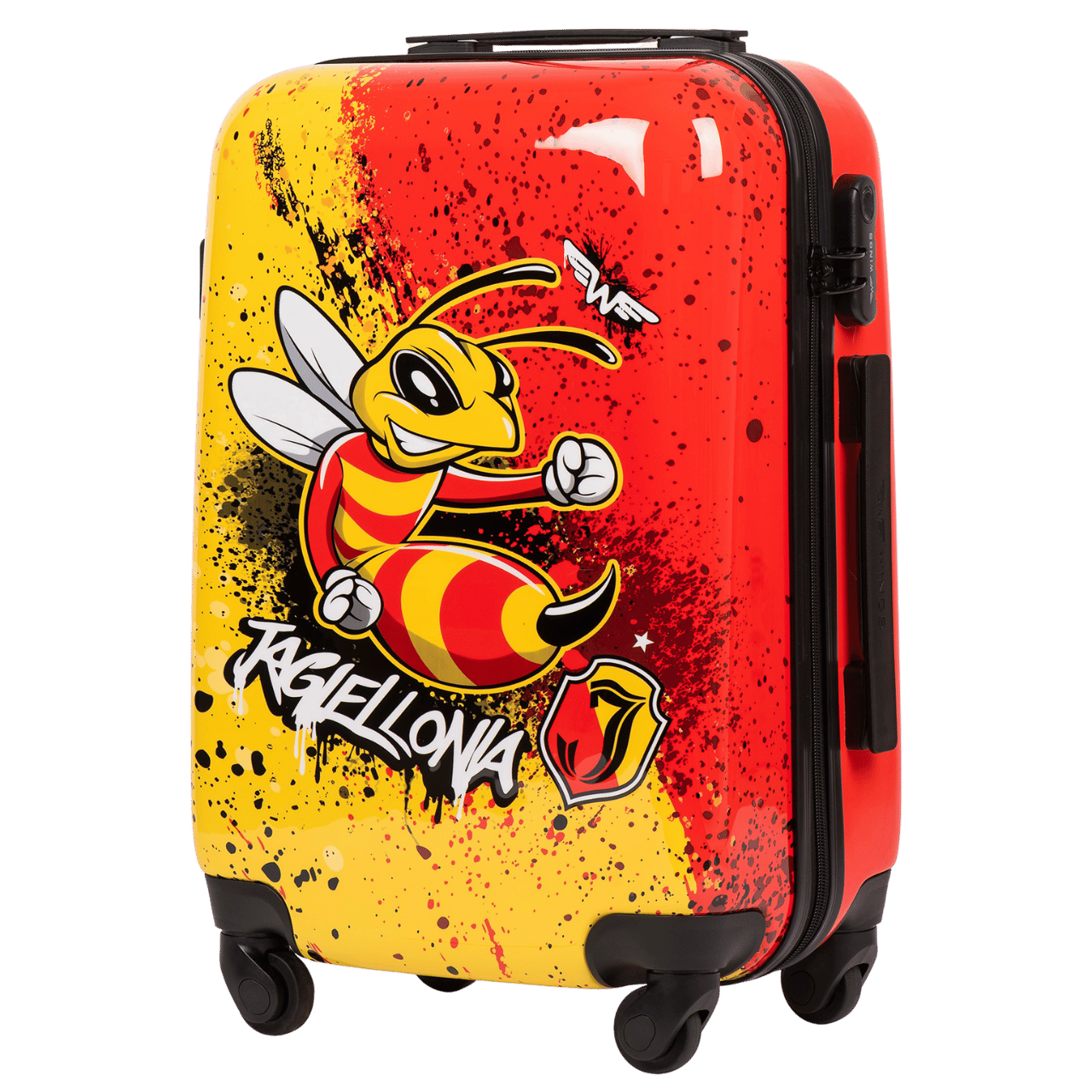 Walizka kabinowa Wings x Jagiellonia BEE 20" WINGS x JAGIELLONIA