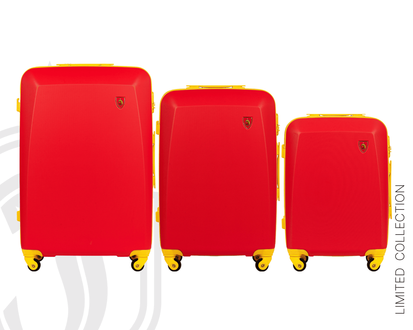 Zestaw 3 walizek Wings x Jagiellonia RED WINGS x JAGIELLONIA