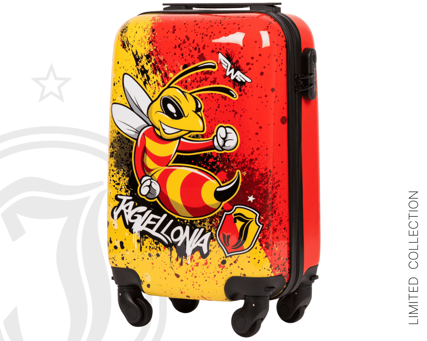 Small cabin Wings x Jagiellonia suitcase BEE 18"