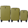 WINGS EGRET TEA GREEN komplekt 3 kohvrit