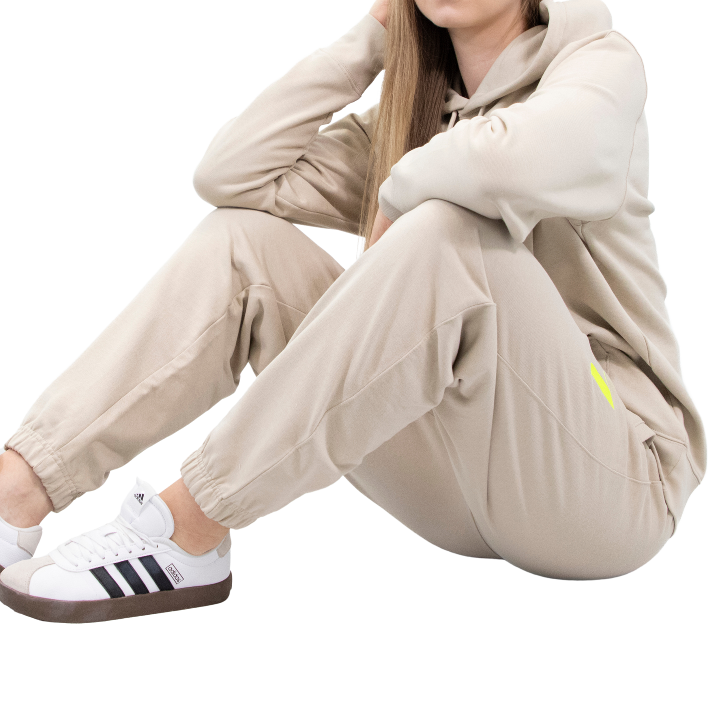 Beżowy komplet Dresowy OVERSIZE z haftem Wings x Paprocki & Brzozowski UNISEX WINGS X PAPROCKI BRZOZOWSKI
