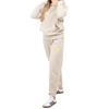 Bež komplet trenirke OVERSIZE s vezom Wings x Paprocki & Brzozowski UNISEX