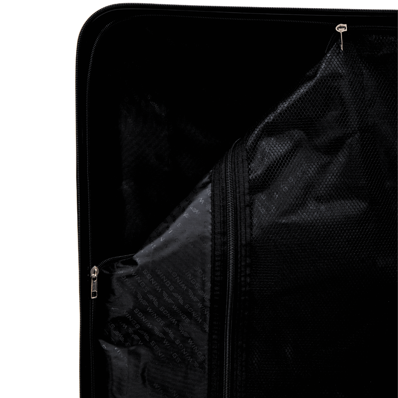 Mellemstor kuffert Wings PEAFOWL 24" SORT