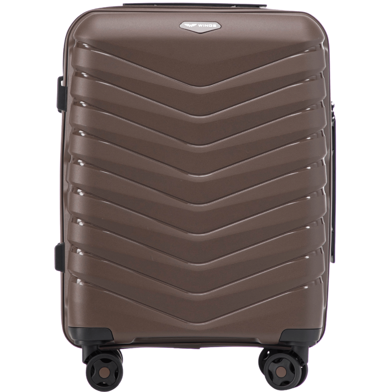 Walizka kabinowa Wings PHOENIX polipropylen 20" BROWN PHOENIX COLLECTION