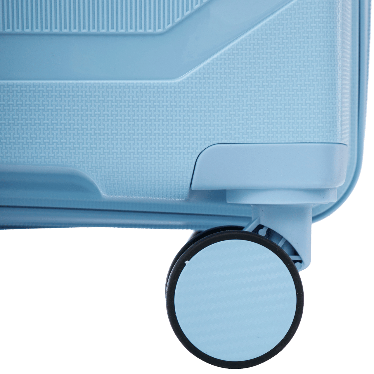Cabin suitcase Wings COCKATIEL polipropylene 20" LIGHT BLUE