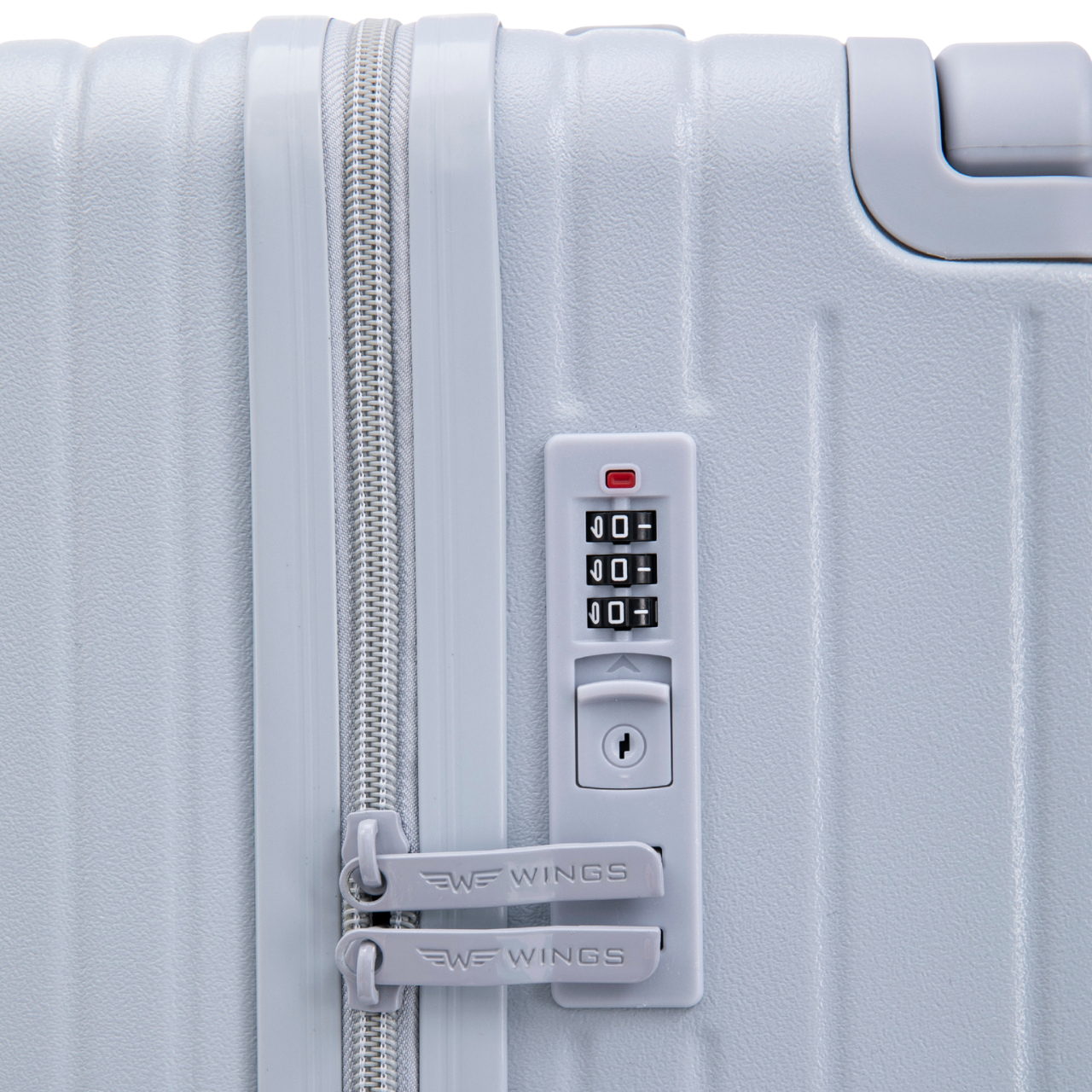 WINGS BUNTING ABS+ 20" KABININIS LAGAMINAS PASTELINĖ MĖLYNA