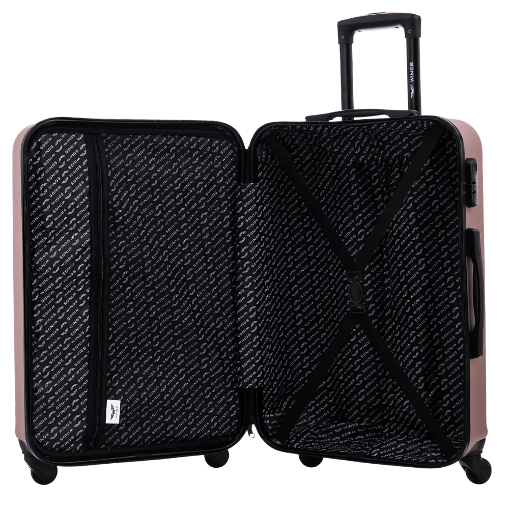 Walizka kabinowa Wings 20" HARRIER Rose Gold HARRIER COLLECTION