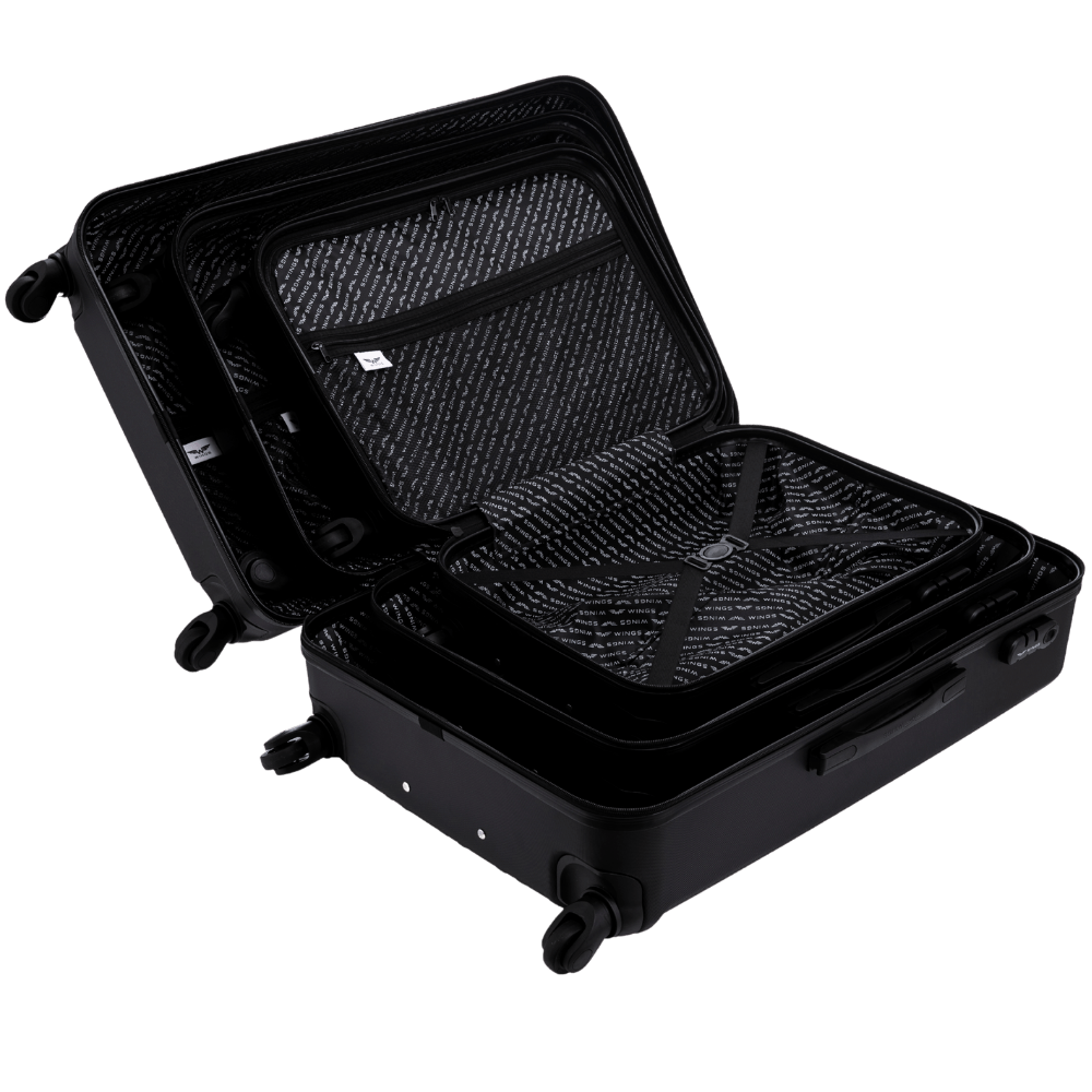Mittlerer Koffer Wings 24" HARRIER Schwarz