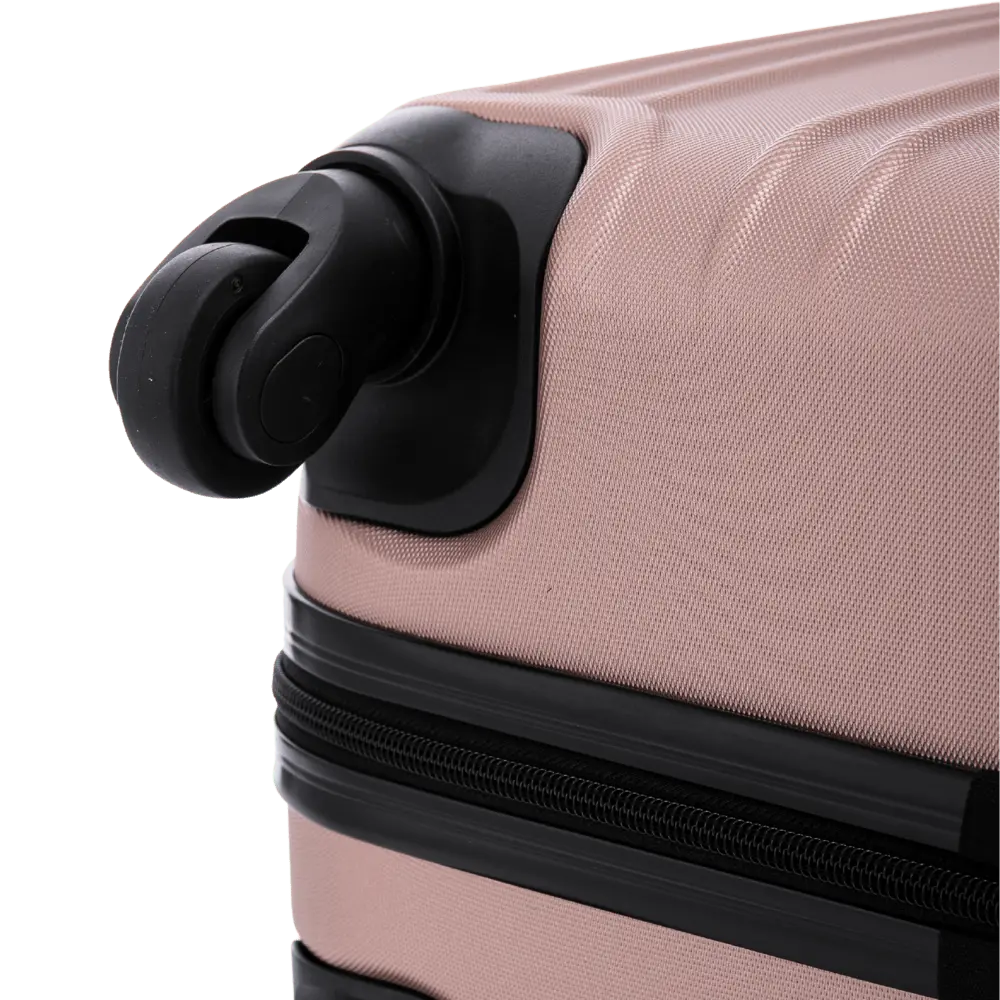 Set di 4 valigie WINGS HARRIER S M L + set da viaggio da 16” ROSE GOLD